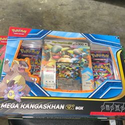 Pokemon Cards! Mega Kangaskhan Box