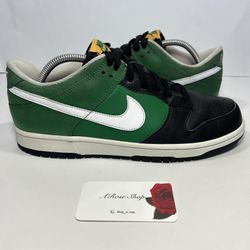 Nike Dunk Low CL ‘Green Black’ (318020 311) Shoes Size: 9 M