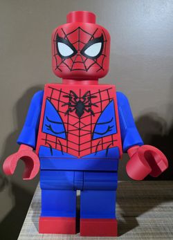 16" Lego Inspired Spiderman, Venom, and Deadpool