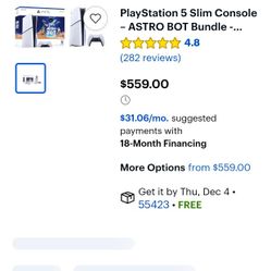 New PlayStation 5 With Built-in Astrobot