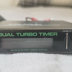 Used Blitz Turbo Timer