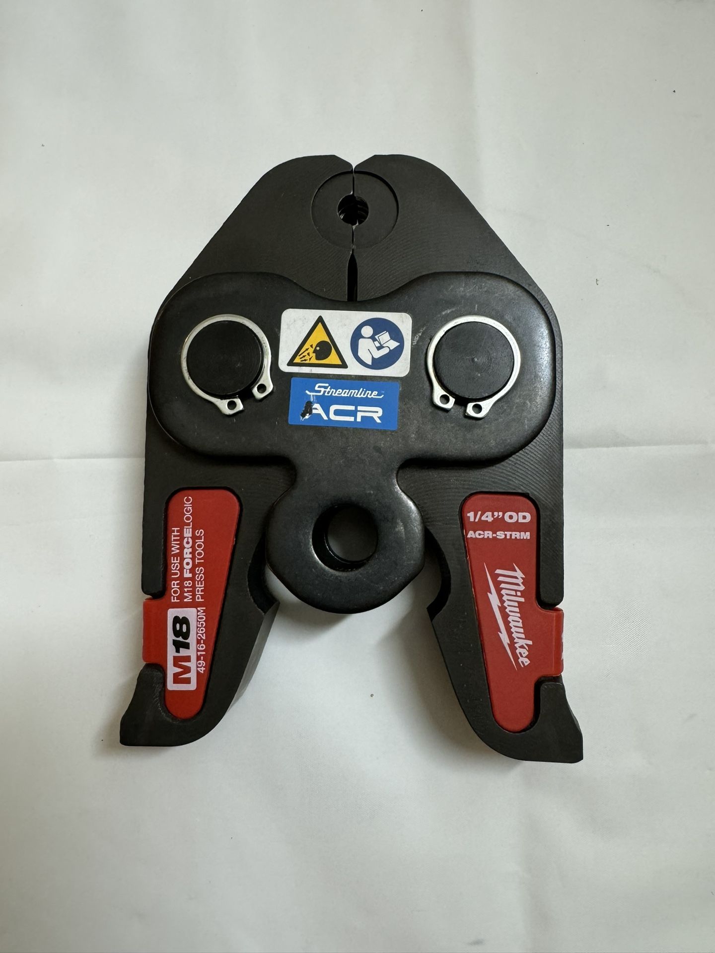Milwaukee 1/4" Streamline ACR Press Jaw For M18 Force Logic Press Tools 49-16-2650M