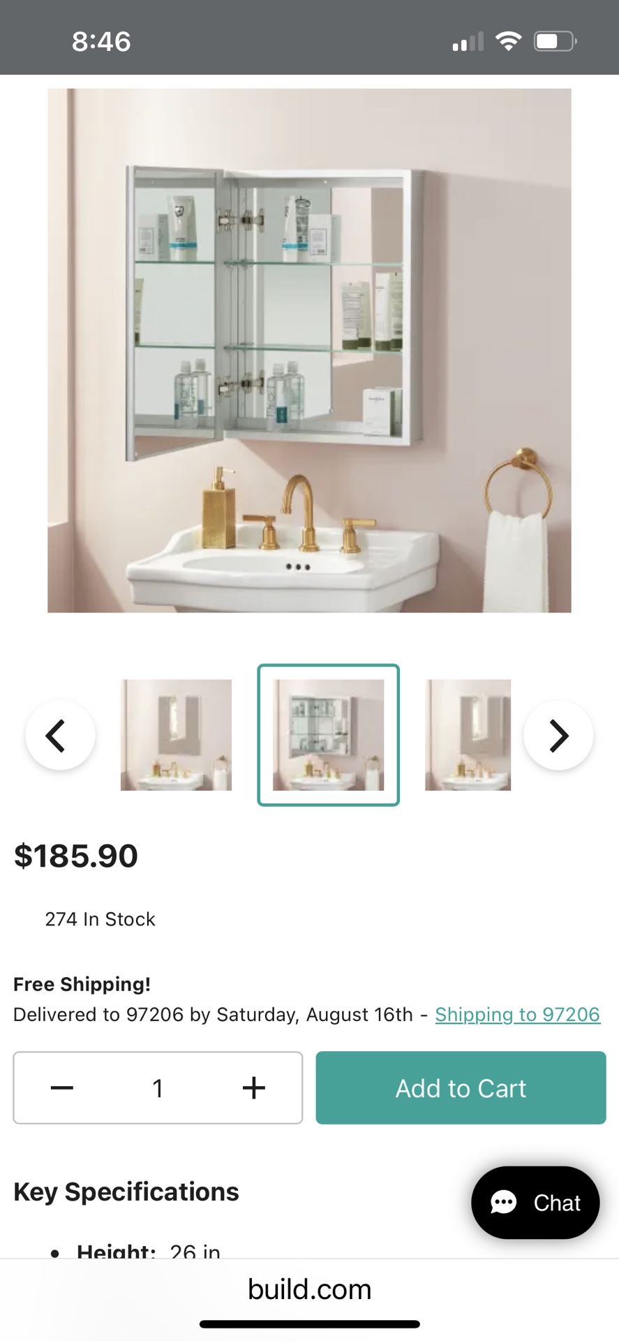 Medicine Cabinet - In Box