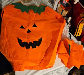 Halloween Pumpkin Felt  Costume (Large)