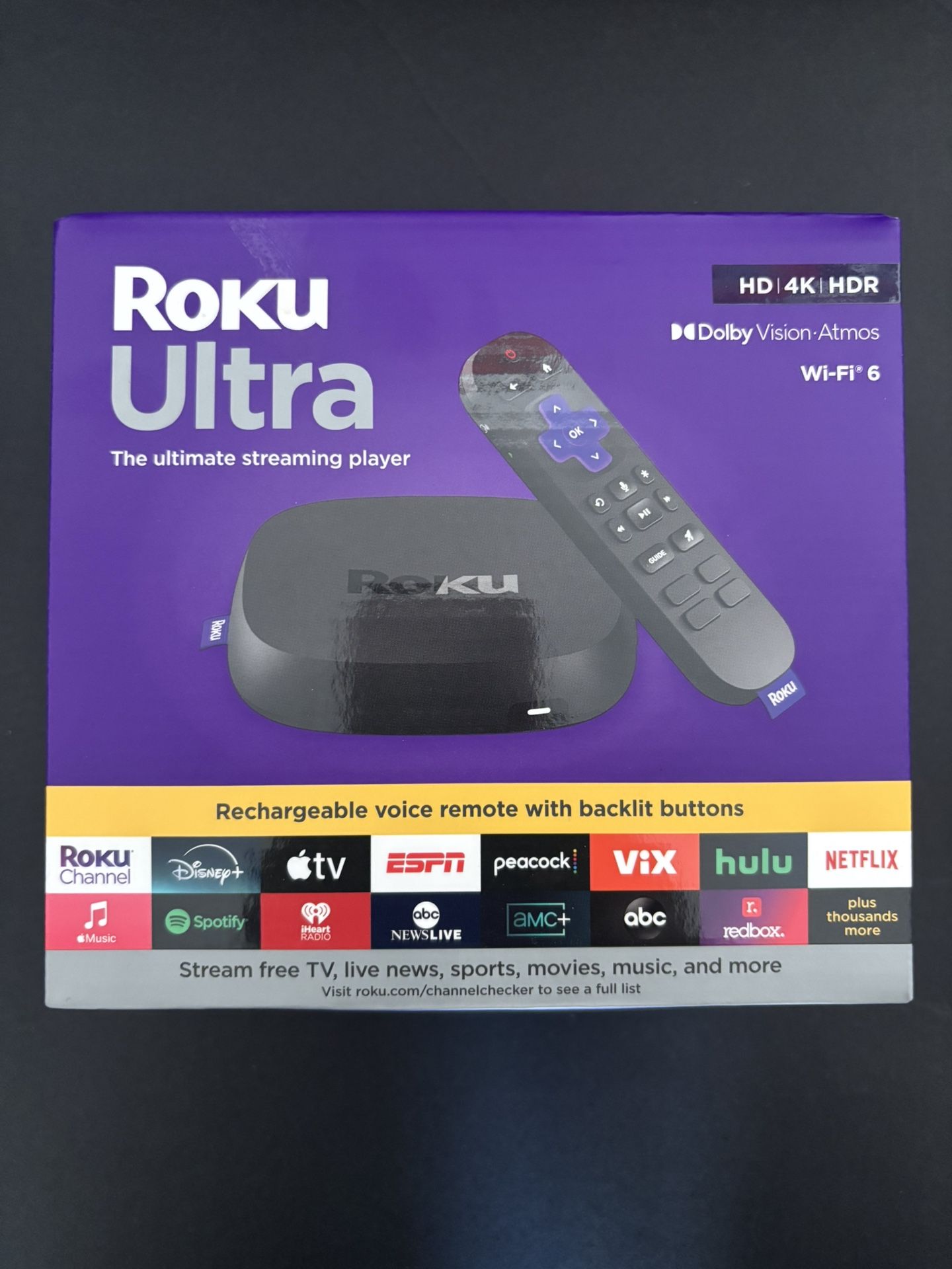 Roku Ultra Streaming Player