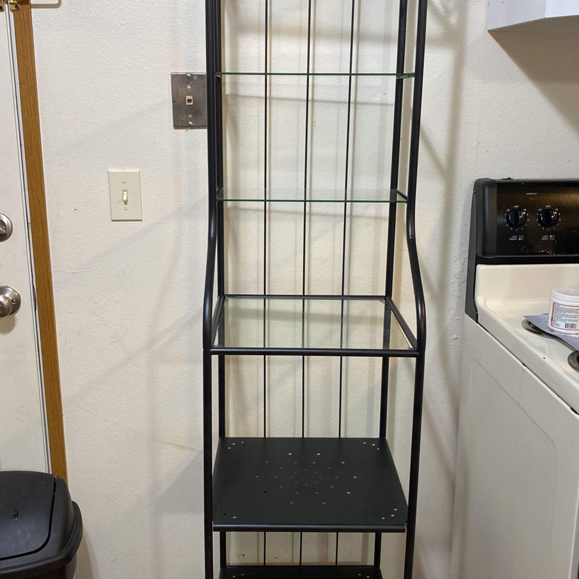 Glass And Metal Shelving Got 2 Looks The Same.