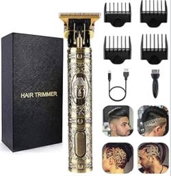 Professional Hair Clippers for Mens Zero Gapped Cordless Hair Trimmer Professional Haircut & Grooming Kit for Men Rechargeable