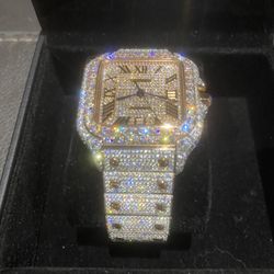 Mens 2 Tone Watch 
