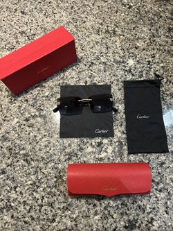 Cartier Black And Blue Gradient Frames