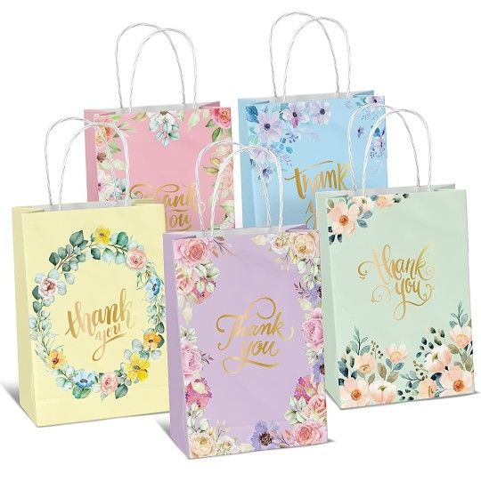 15 Thank You Bags/ Party Favor Bags