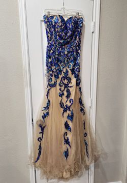 Sherri Hill Sz 14 Formal Dress Mermaid Style