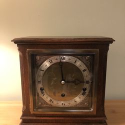 Antique English Eliot 7jewels 8-tone clock
