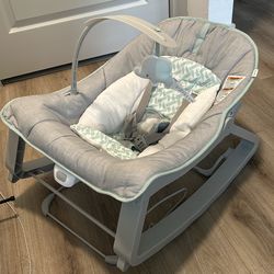 Ingenuity Keep Cozy 3-in-1 Grow with Me Vibrating Baby Bouncer,