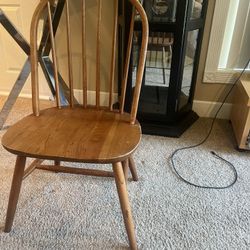 3 Wood Chairs For Free 