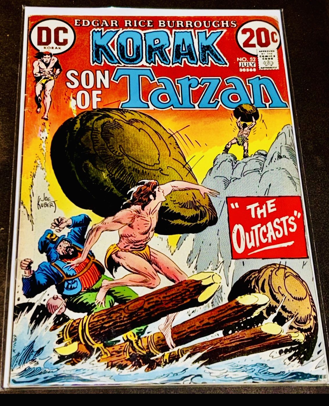 KORAK Son of TARZAN #52 DC 1973