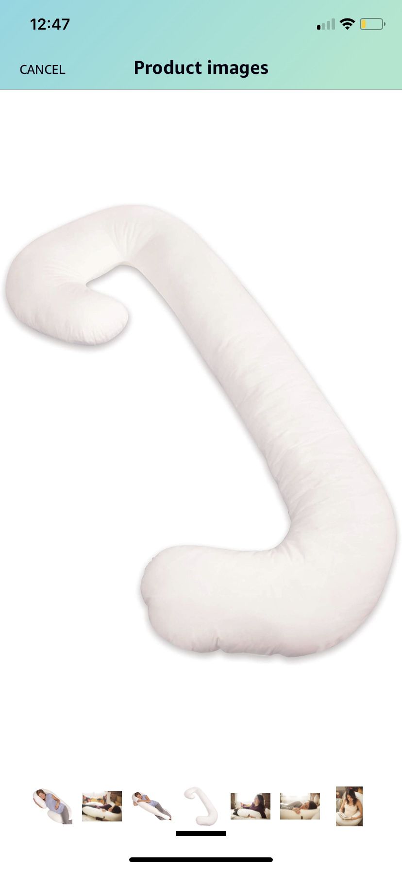 Pregnancy pillow- Leachco