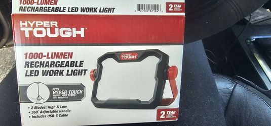 Rechargeable 1000-Lumen LED Work Light