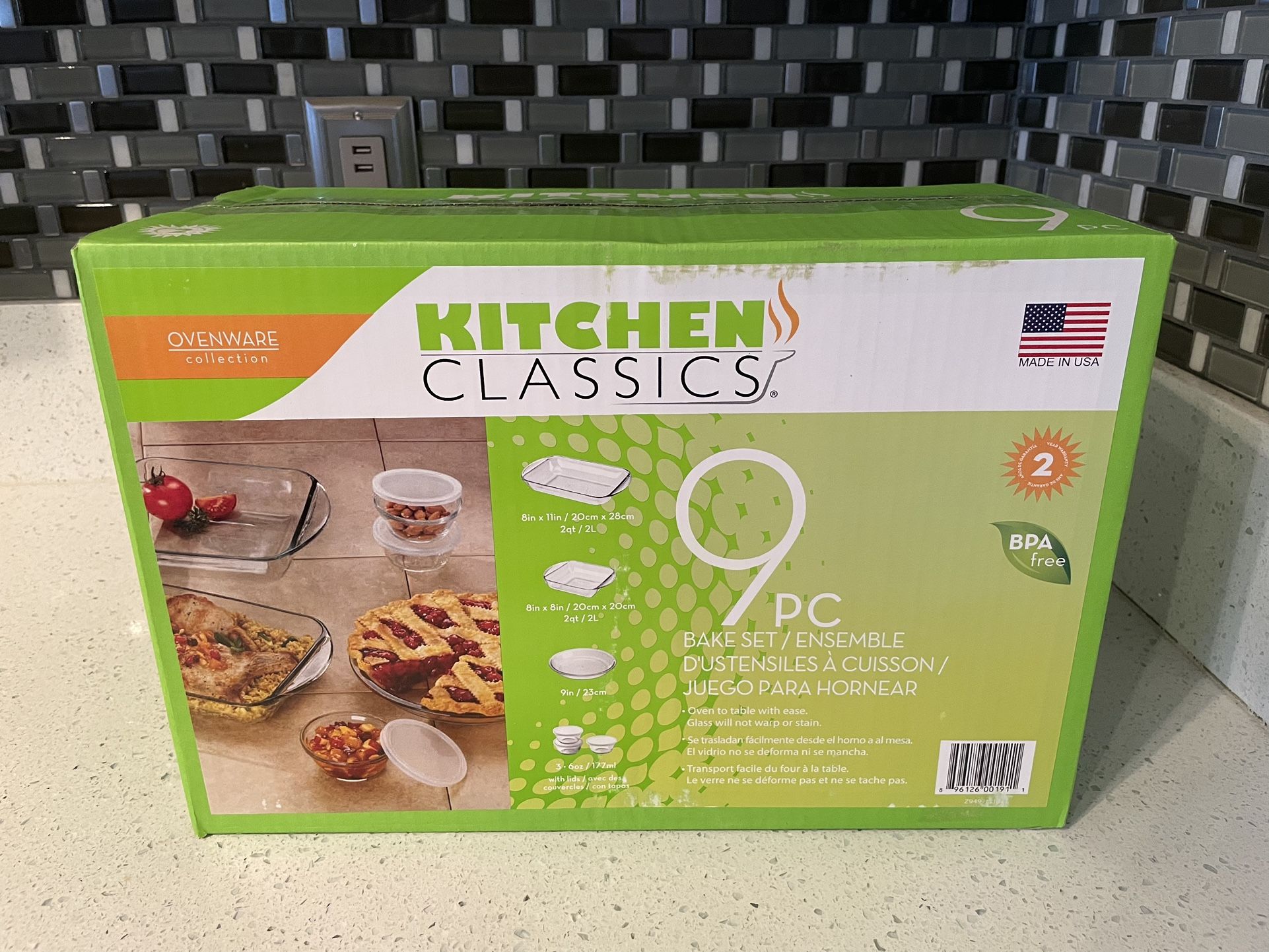 Kitchen Classic 9 Piece Bake Set