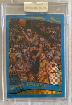 Monta Ellis Topps Chrome x tractor Rookie Card Warriors