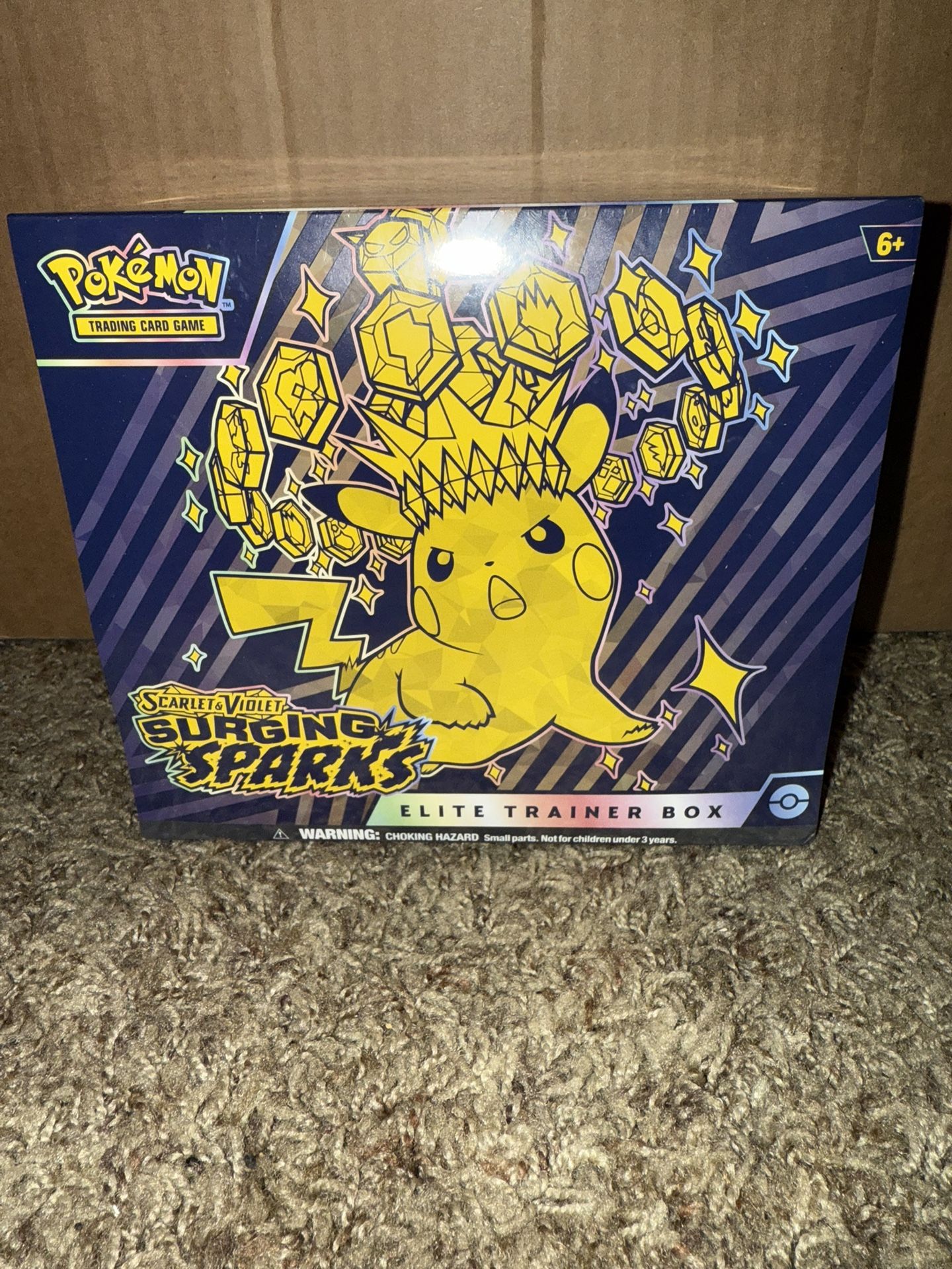 Pokemon Scarlet & Violet Surging Sparks Elite Training Box
