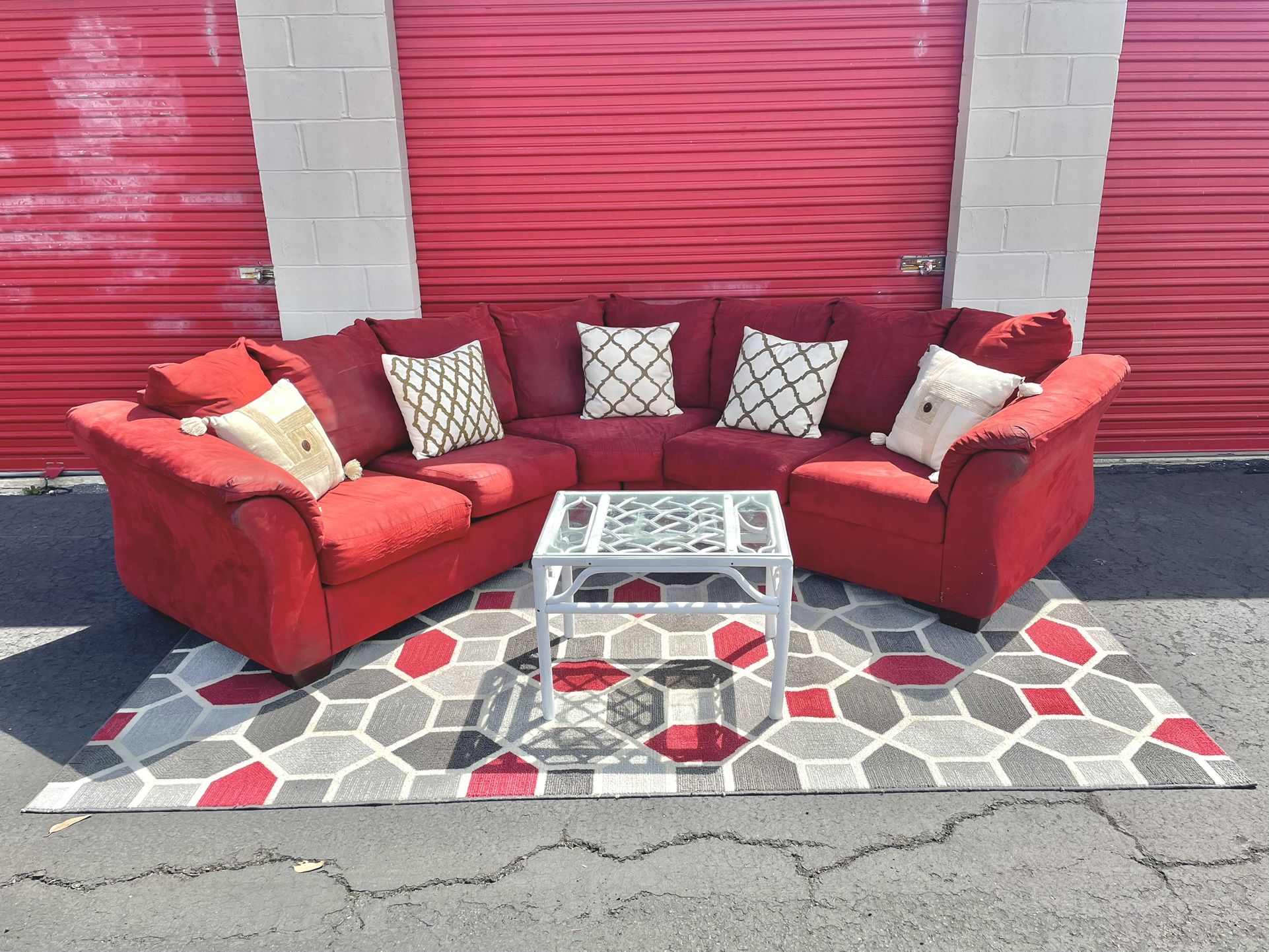 Red Sectional Sofa Ashley Furniture Matttroy