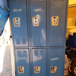 Two Sets Of Lockers