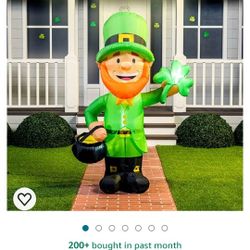6ft Inflatable Leprechaun 