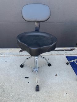 BRAND NEW HYDRAULIC DRUM THRONE with Back Rest