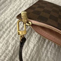 Louis Vuitton Damier Ebene Pochette Wristlet