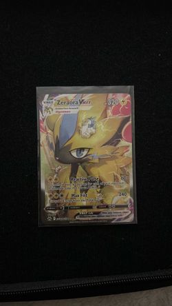 Zeraora VmsxPokémon card