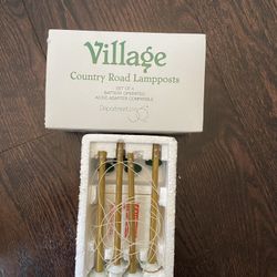 Vintage Collectible Lamp Posts 