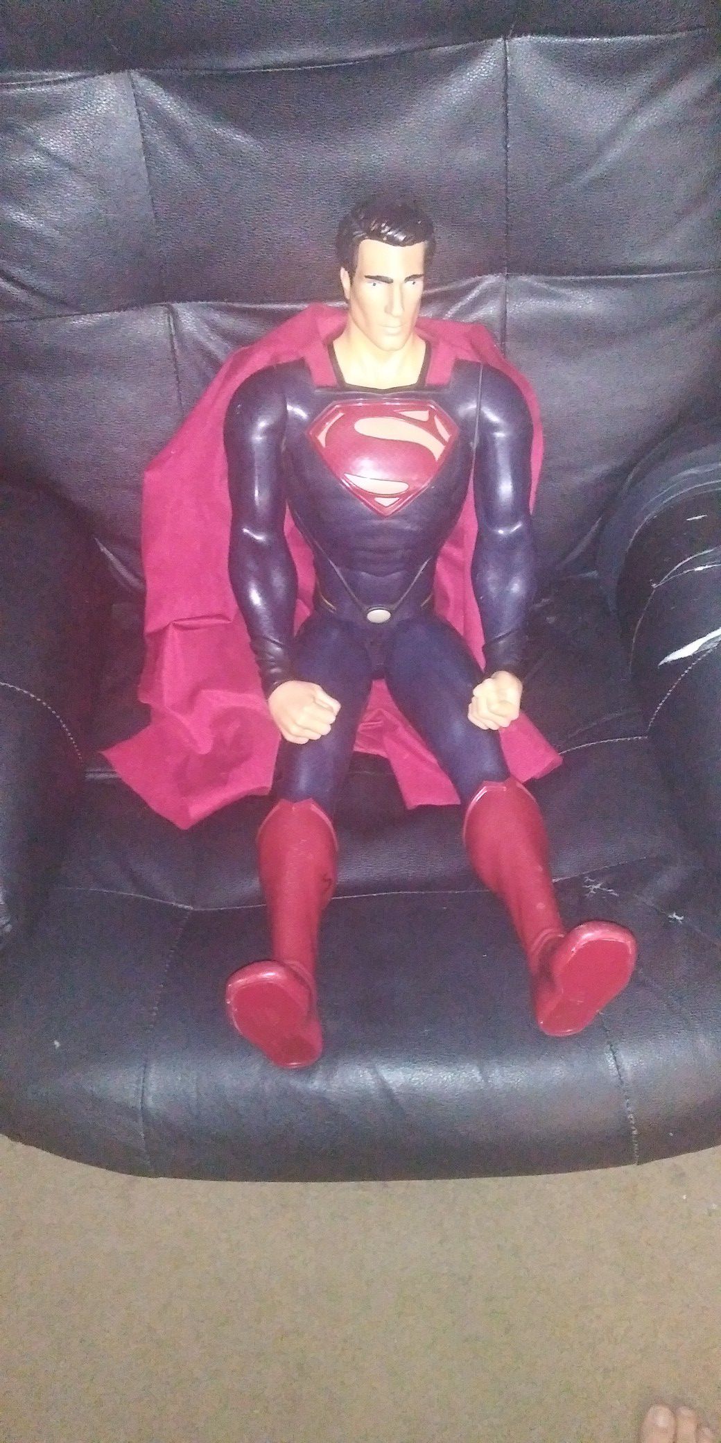 31.5" Giant Super Man doll. M&DC Comics