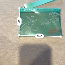 Disney Pouch Little Mermaid Wristlet 