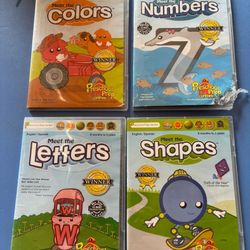Preschool Learning DVDs (4)