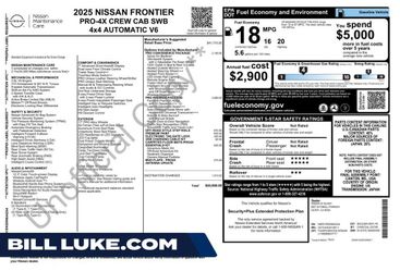 2025 Nissan Frontier