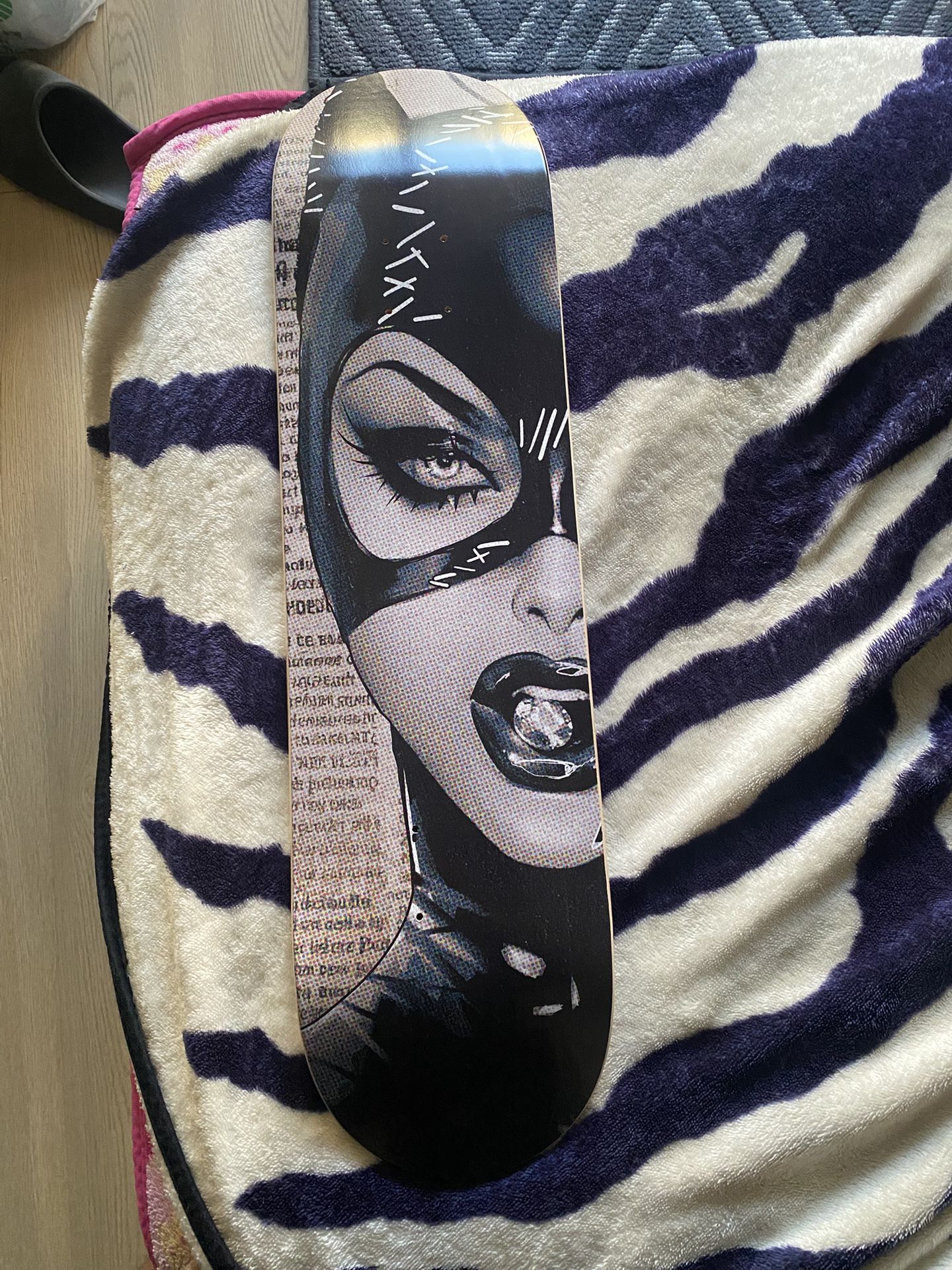 Kith x Batman Catwoman Comic Skatedeck