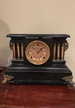 Antique mantel clock