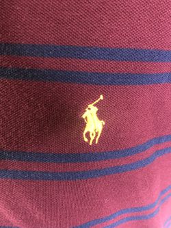 Polo Ralph Lauren Men’s Striped XL Polo Shirt Pony  Thumbnail
