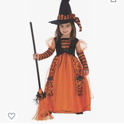 Kids witch Halloween costume