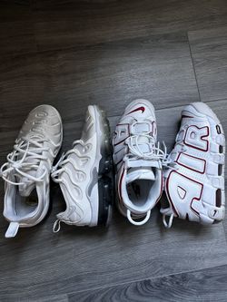 Vapormax and Uptempo Size 8-8 1/2