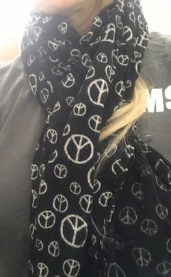 Light weight piece scarf