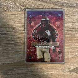 1/2 Keon Coleman Wild Card