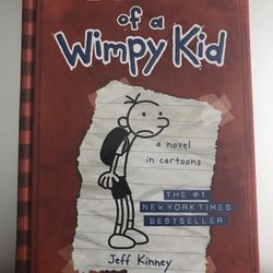 Diary Of A Wimpy Kid Hard Cover Book