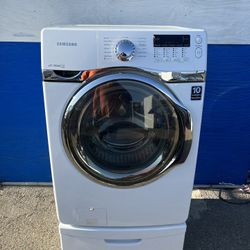 SAMSUNG WASHING MACHINE MAXIMUM CAPACITY WITH WARRANTY AND I CAN TAKE HOME