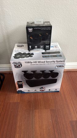 4 Camera 1080P Security System