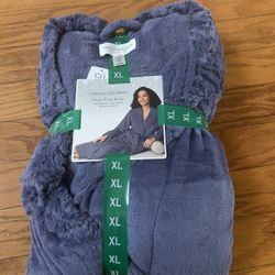 NWT Carole Hochman women plush robe Size XL