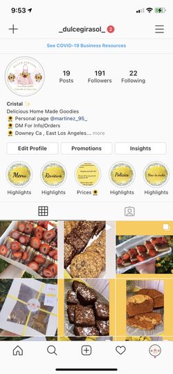 Support my small business amazing bakes