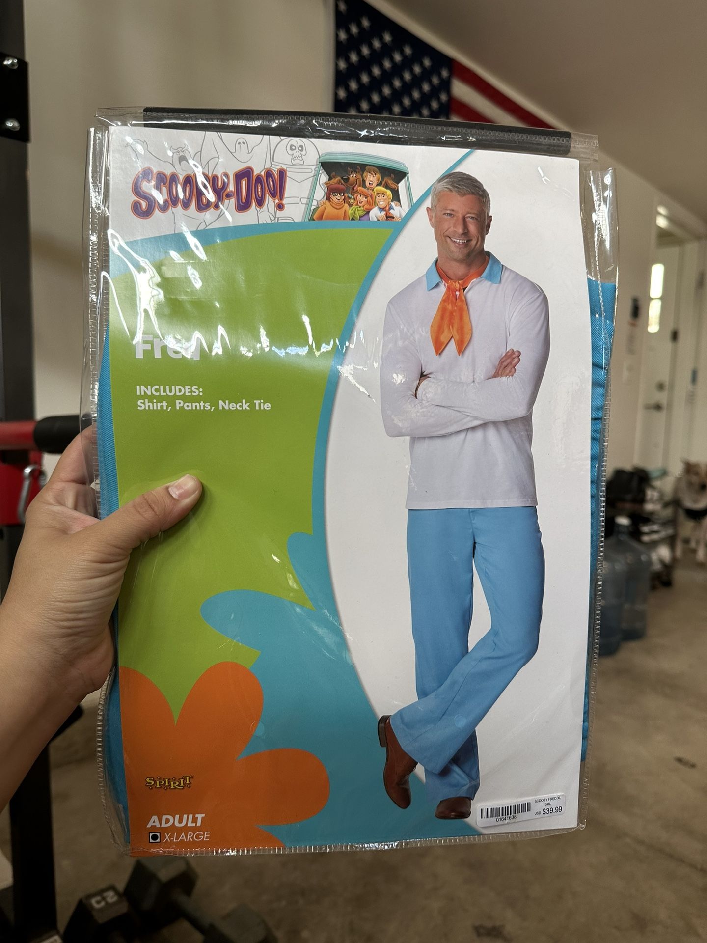 Men’s Fred Costume (SIZE LARGE) $40