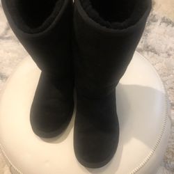 Ugg Women’s Boots Size 4 ( Tall Ones ) Real Black 