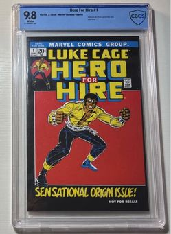 Luke Cage Hero for Hire #1 CBCS 9.8 2006 Reprint Marvel Comics(Read Description)